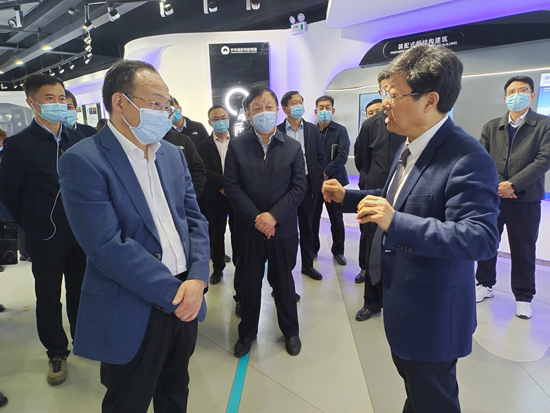 萬人助萬企，賦能企業發展 ——新鄉市（shì）市長魏建平調研包聯企業天豐綠色裝配（pèi）集團