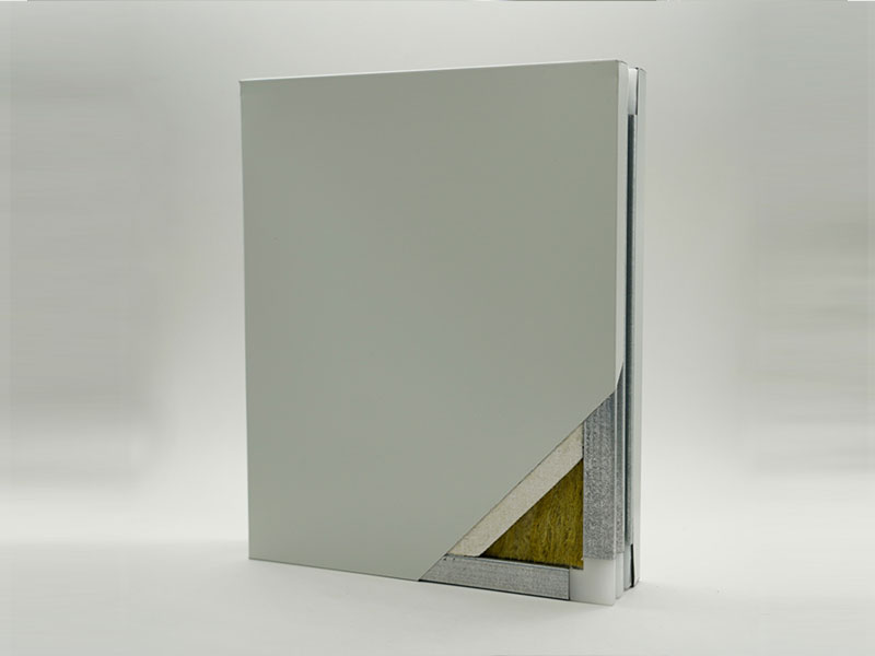 單玻鎂岩棉淨化板